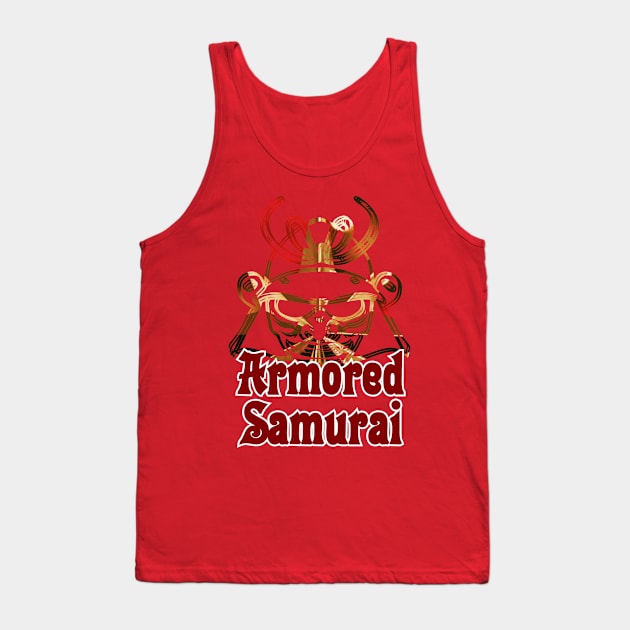 Armored Samurai Tank Top by trubble